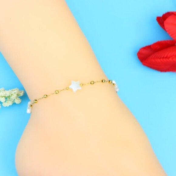 Elegant Handmade Anklet – Perfect for Women & Girls | Ideal Gift Option, DYC1283 - Picture 3 of 7